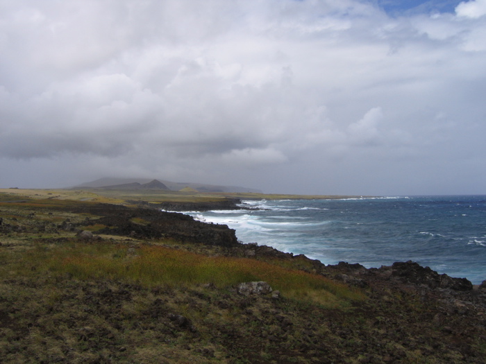 côte sud de Rapa Nui